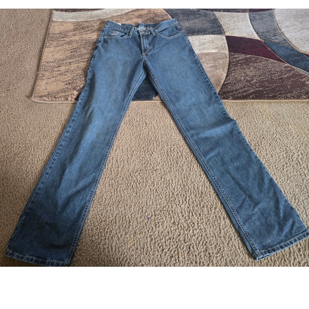 Cinch Silver Label Slim Fit Jeans Mens 31x36 Mid Rise Straight Leg MB98034001